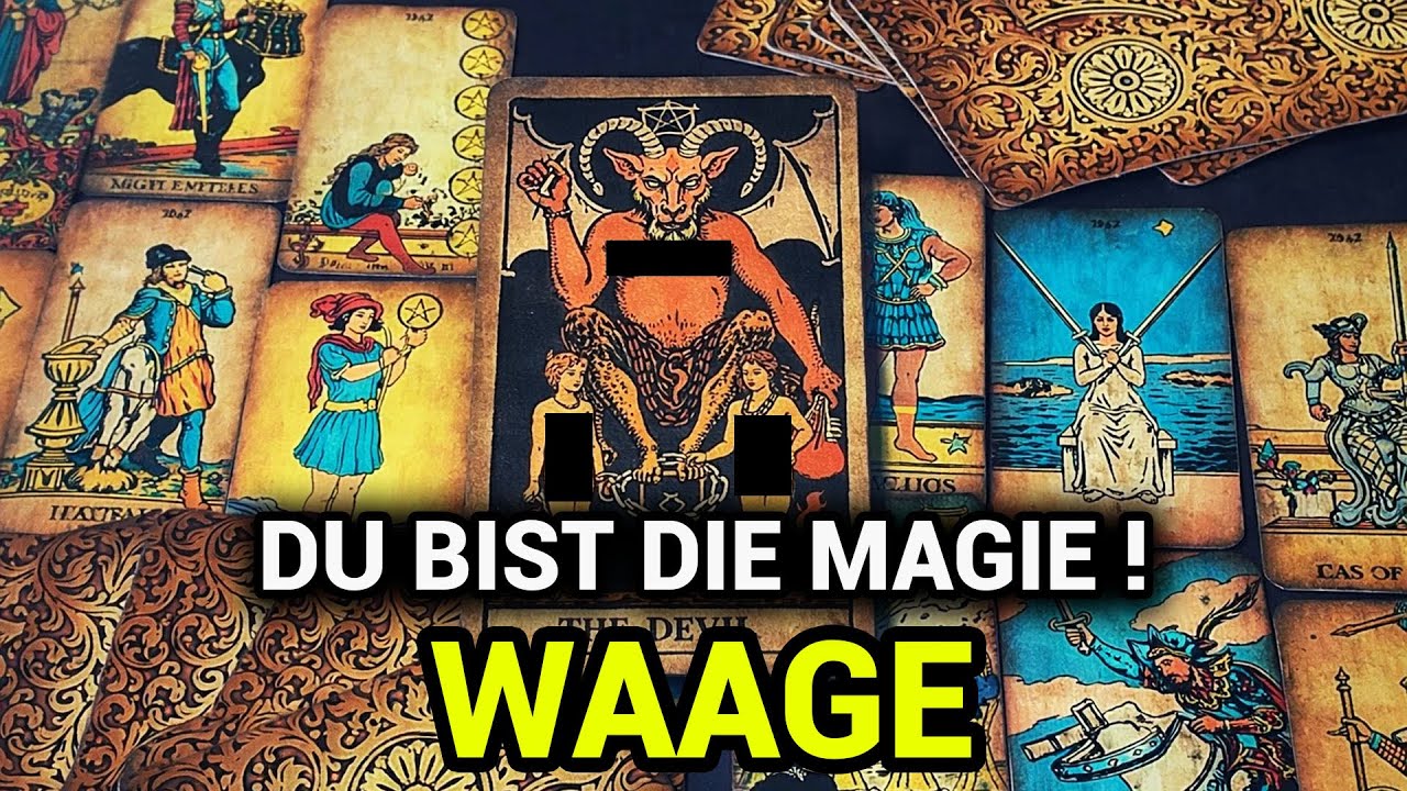WAAGE ♎ DU BIST DIE MAGIE ✨ LIEBE, SCHICKSAL & GROSSE VERÄNDERUNGEN STEHEN BEVOR ! #waage