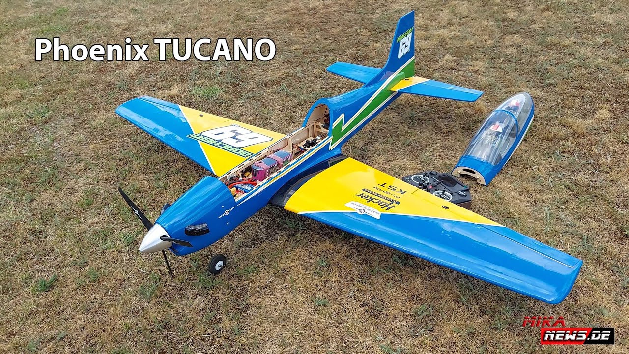 Erklärung der Technik - Phoenix TUCANO low wing model - Tiefdeckermodell
