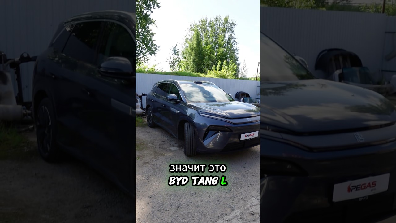 Китаец на 1102 ЛОШАДИНЫЕ силы.BYD Tang L