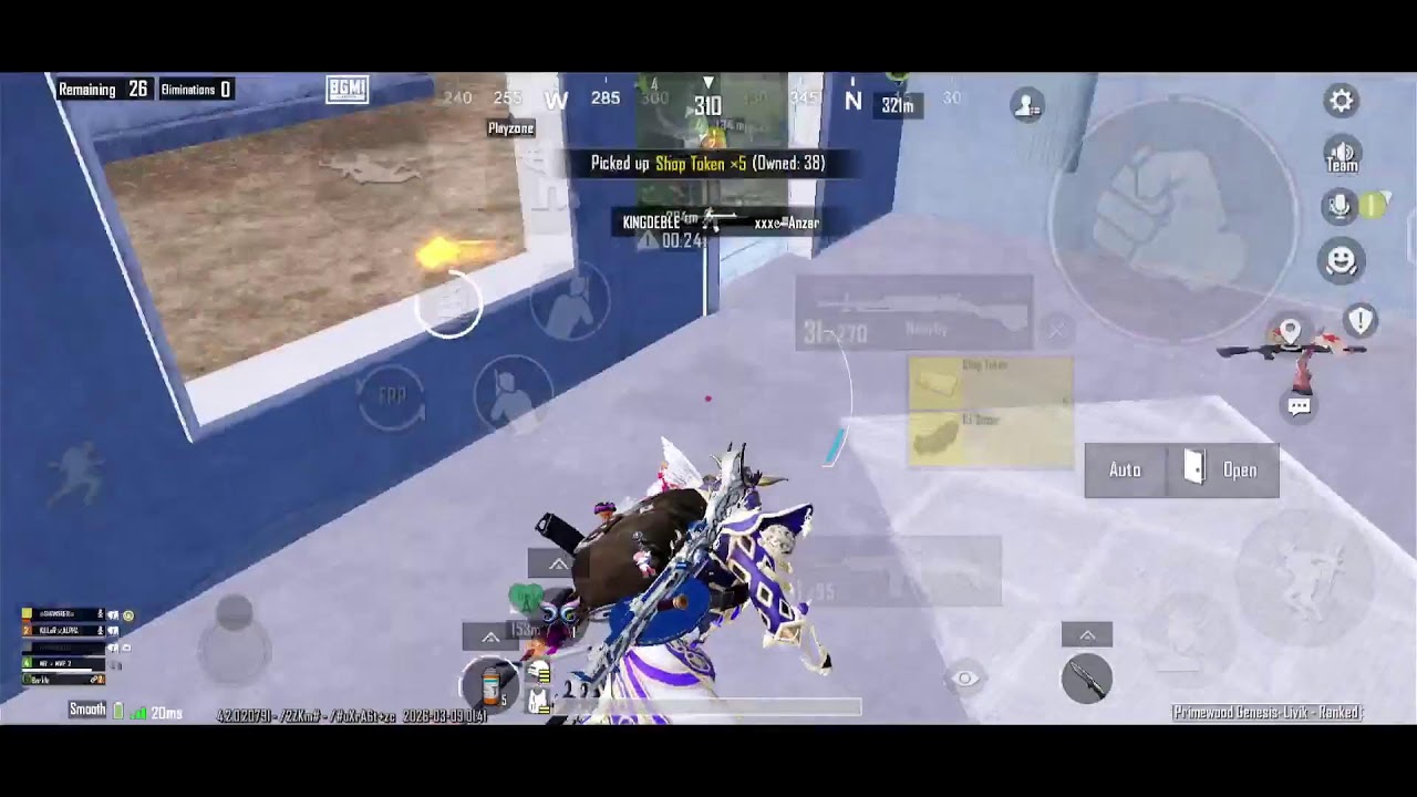 Testing on BGMI