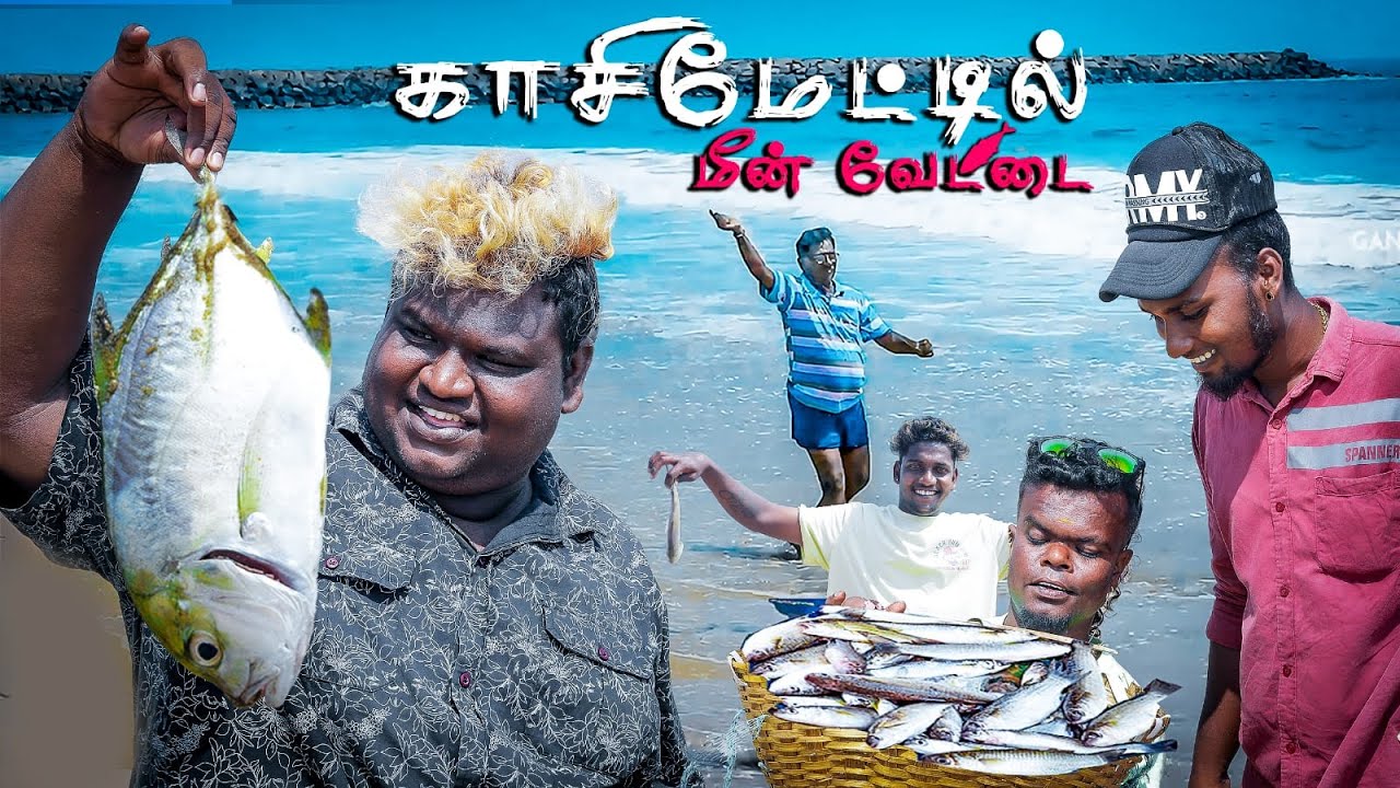 Kasimedu Beach Fishing 🎣