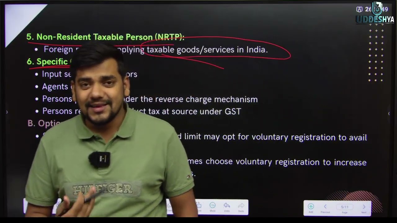 REGISTRATION | GST | NEP B.COM | SANGHARSH BATCH