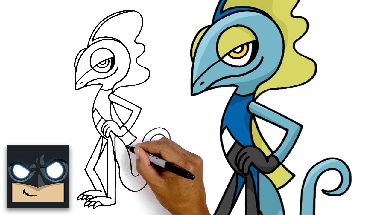 How To Draw Inteleon | Pokemon