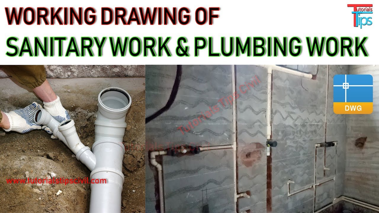 How to Read Working Drawing of Sanitary & Plumbing Work | Working Drawing Part- 3
