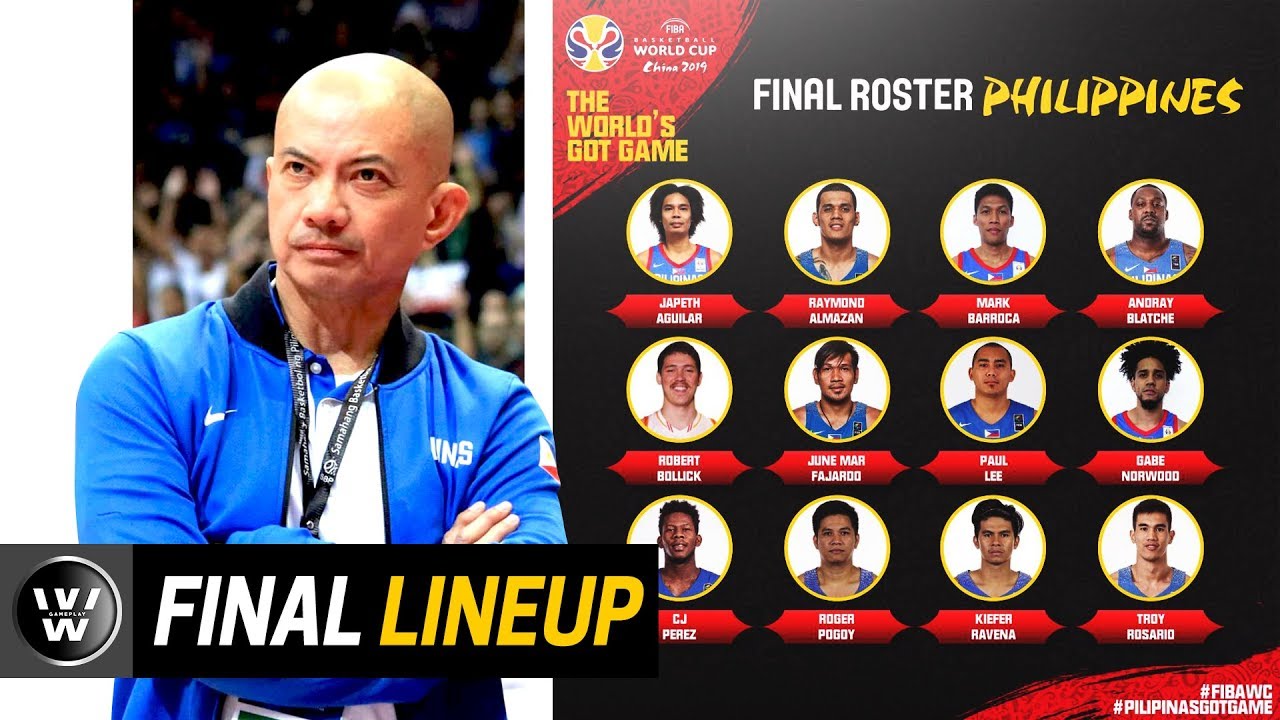 Ang FINAL 12 ng Gilas Pilipinas | FIBA World Cup 2019