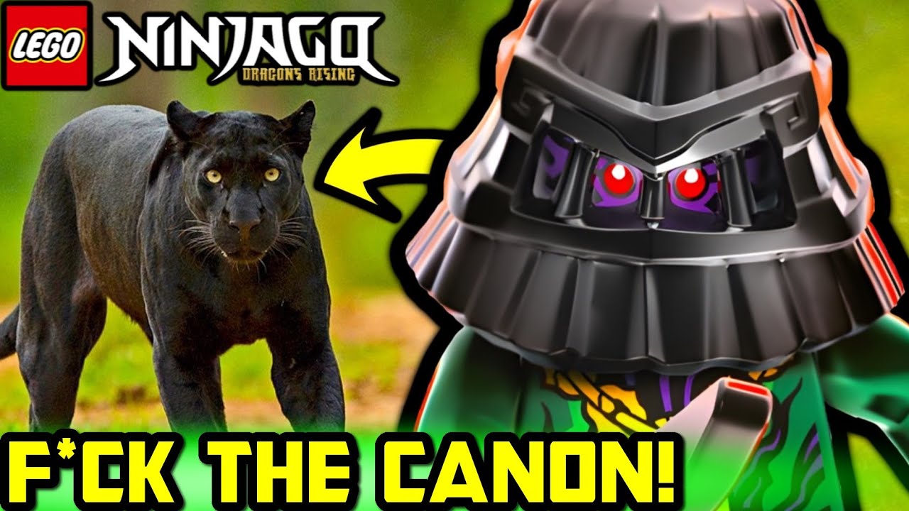 Животные, которыми ДОЛЖНА была быть Запретная пятёрка! 😈 Ninjago Dragons Rising, 3-й сезон