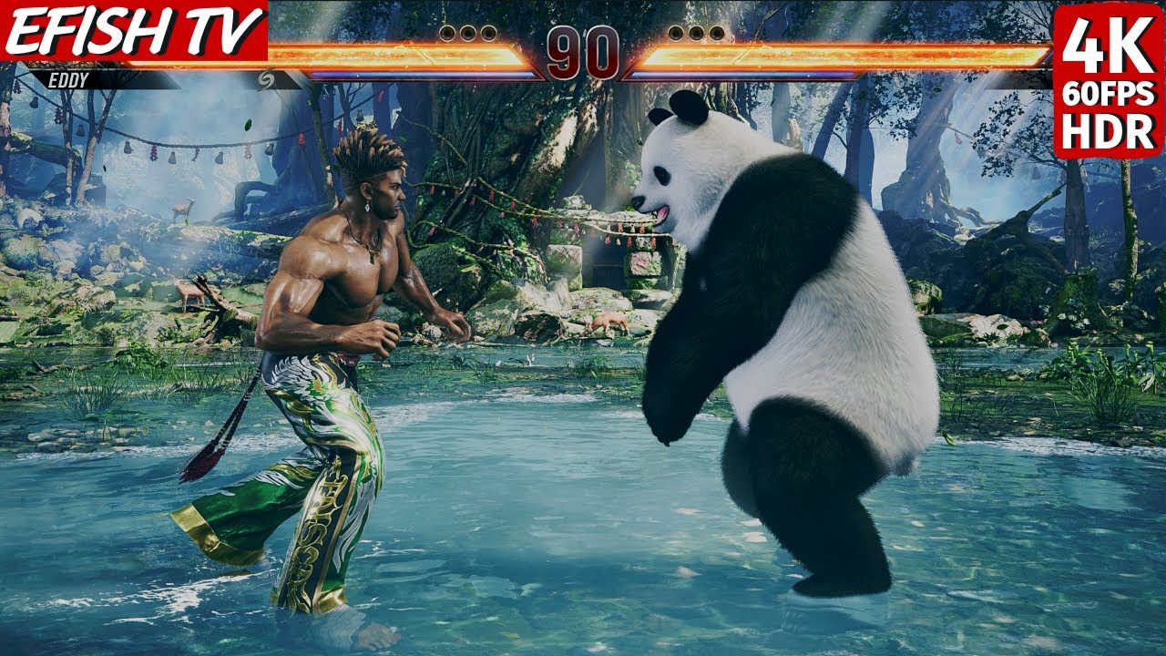 Eddy vs Panda (Hardest AI) - Tekken 8