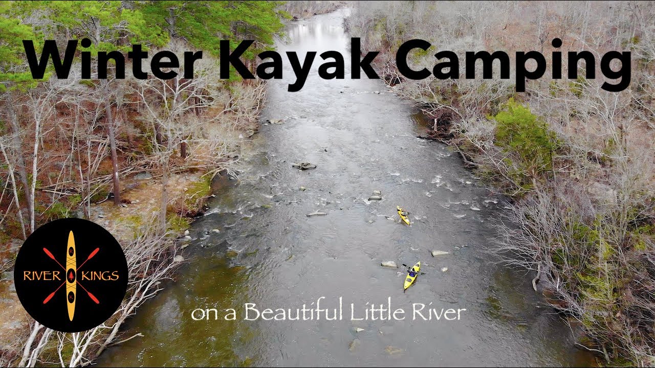 Winter Kayak Camping on a Beautiful Little River