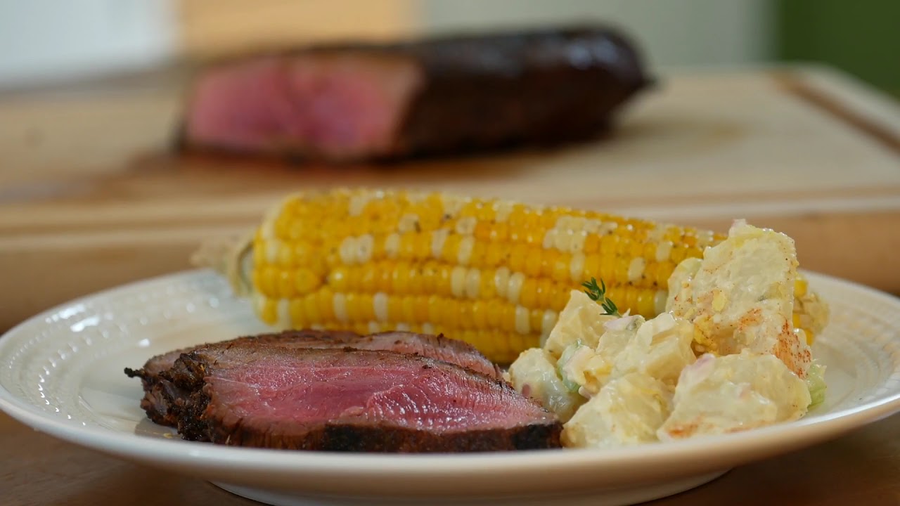 Dry Rubbed London Broil Recipe Video