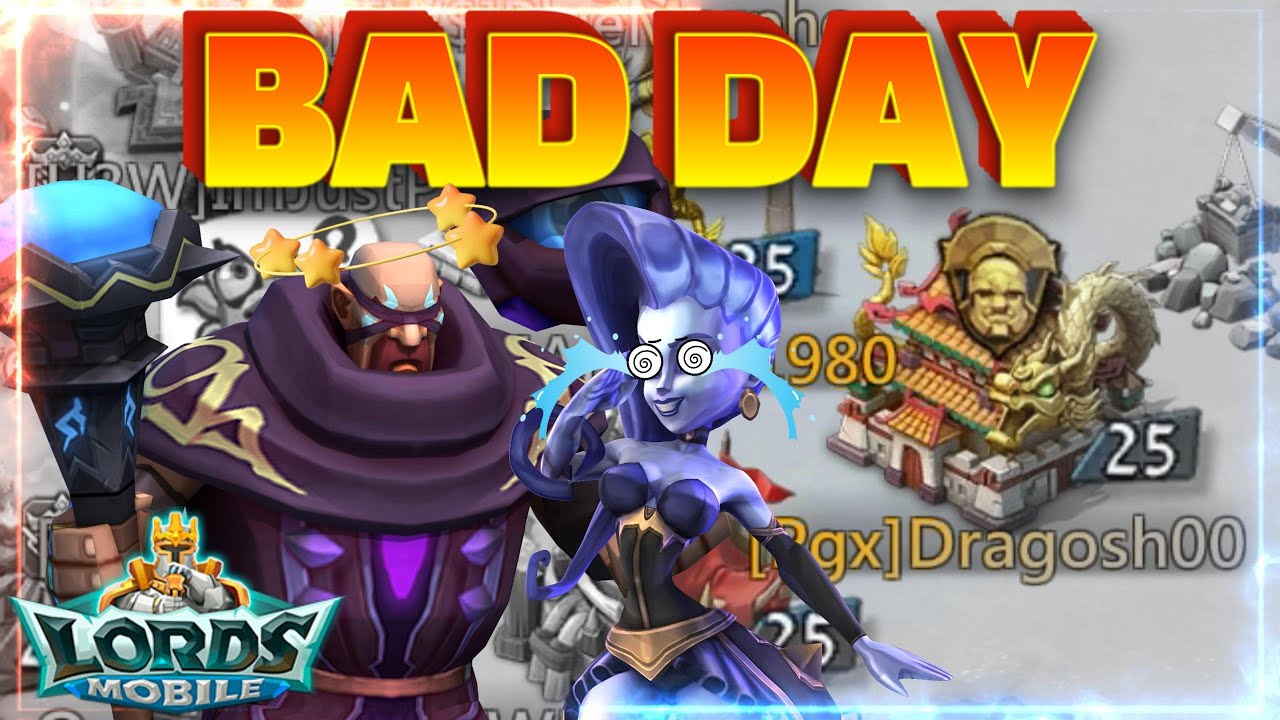 11K Champion Player Has A Very Bad Day! Lords Mobile