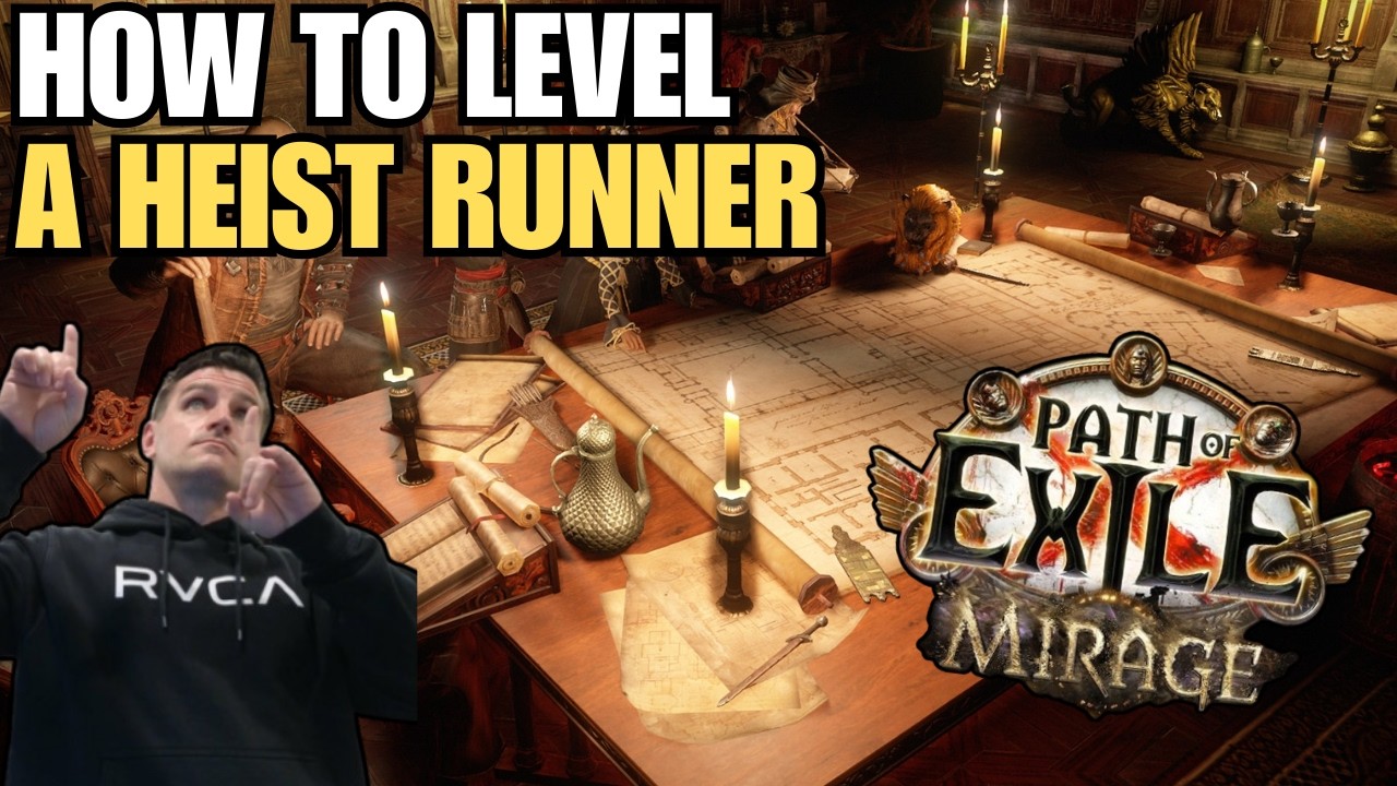How to Level a HEIST RUNNER | Path of Exile 3.28