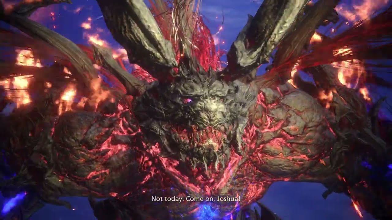 Final Fantasy 16 PS5 NG+ Level 100 Bahamut Eikon Battle No DMG