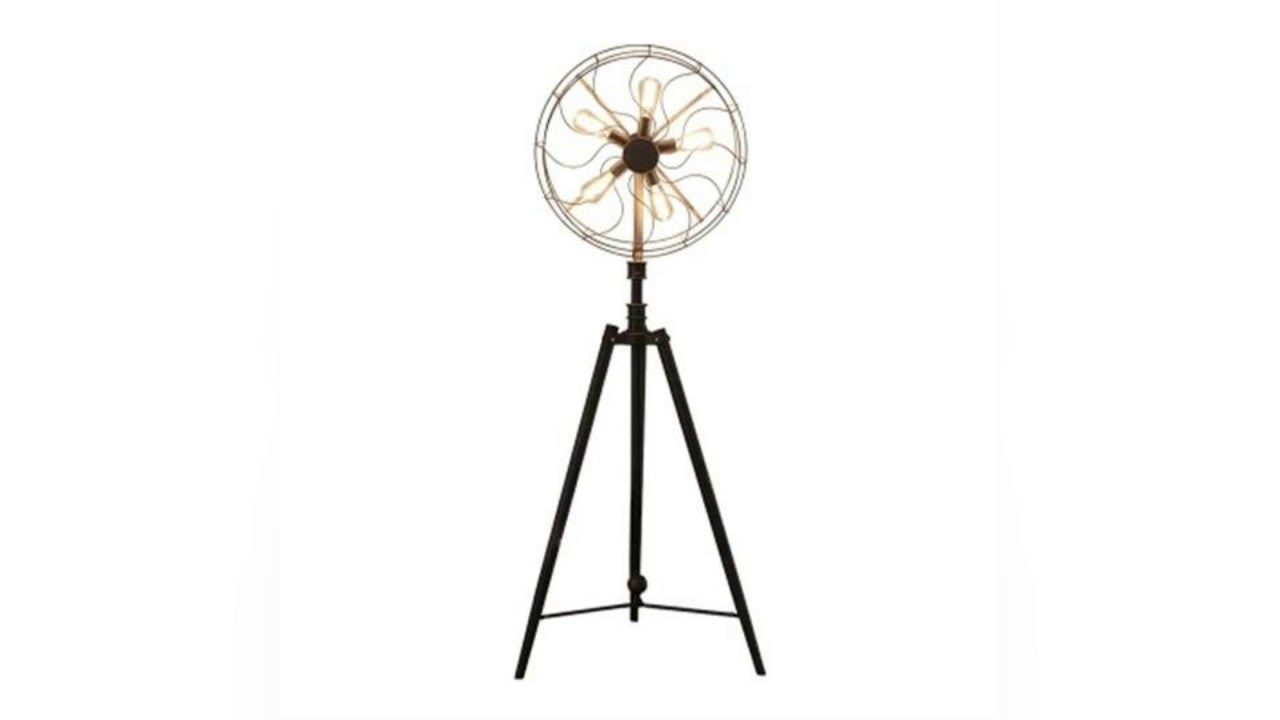 Industrial tripod Retro industrial floor lamp