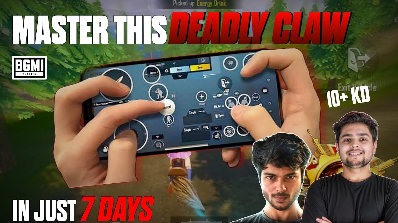 Освойте 5 FINGER CLAW всего за 7 ДНЕЙ! BGMI