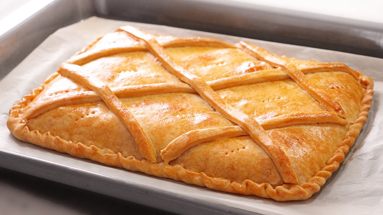 Empanada Gallega súper Deliciosa con Masa Casera