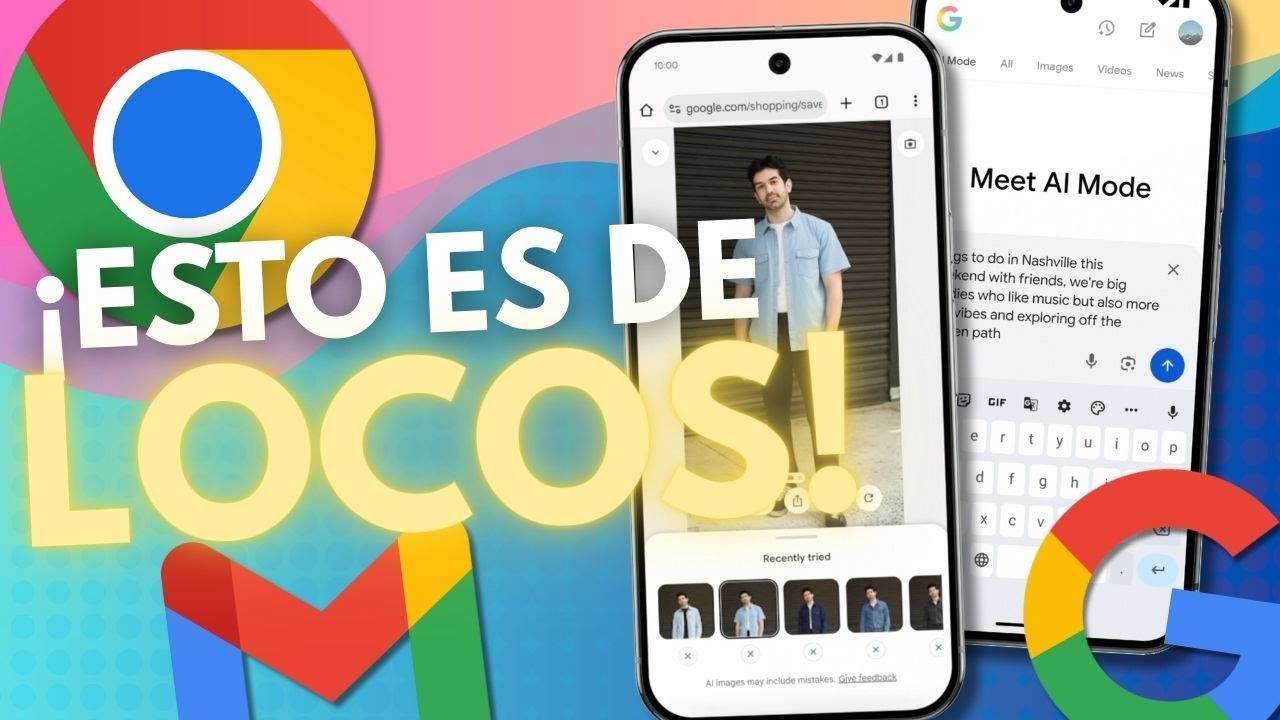 Gmail, Chrome, Búsquedas… ¡¡¡Google RENUEVA TODO en 2025!!!