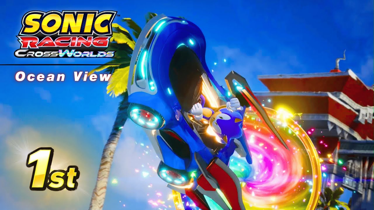 Ocean View - Victory Run On PS5 | Sonic Racing Crossworlds Experience