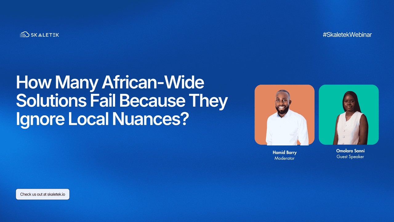 Why Many African Solutions Struggle When Entering New Markets