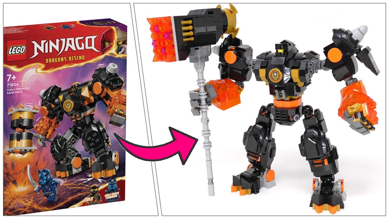 Я модернизировал робота Лего Ниндзяго по идее зрителя.