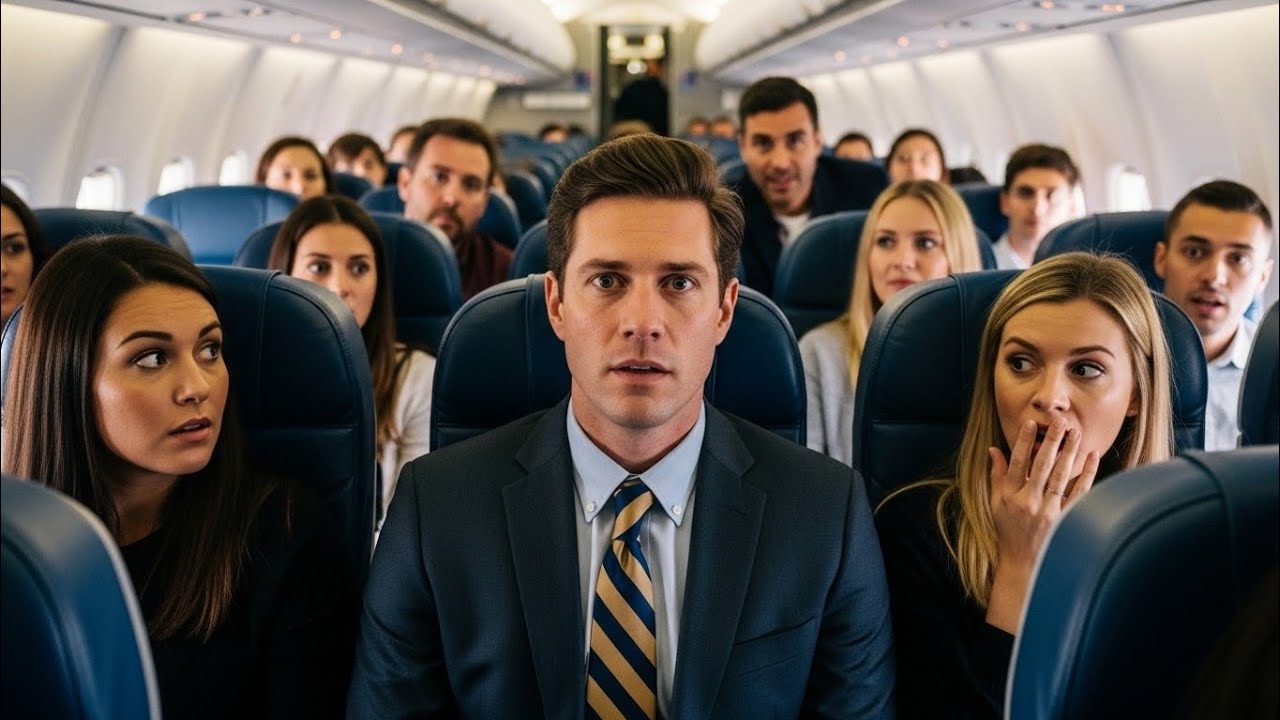 A Single Dad Was Sleeping on Flight 8A — Until the Captain Made an Urgent Announcement