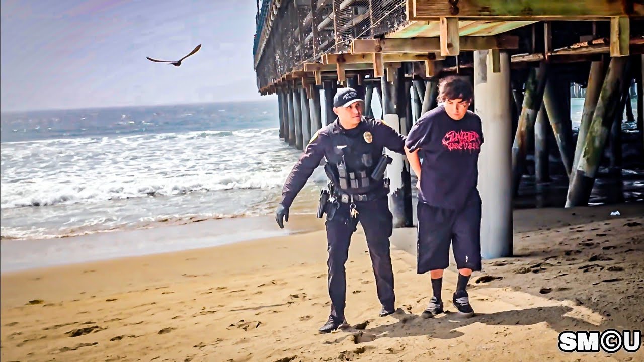 𝗨𝗡𝗗𝗘𝗥 𝗧𝗛𝗘 𝗣𝗜𝗘𝗥: Police Arrest Man After Multiple Violations Observed