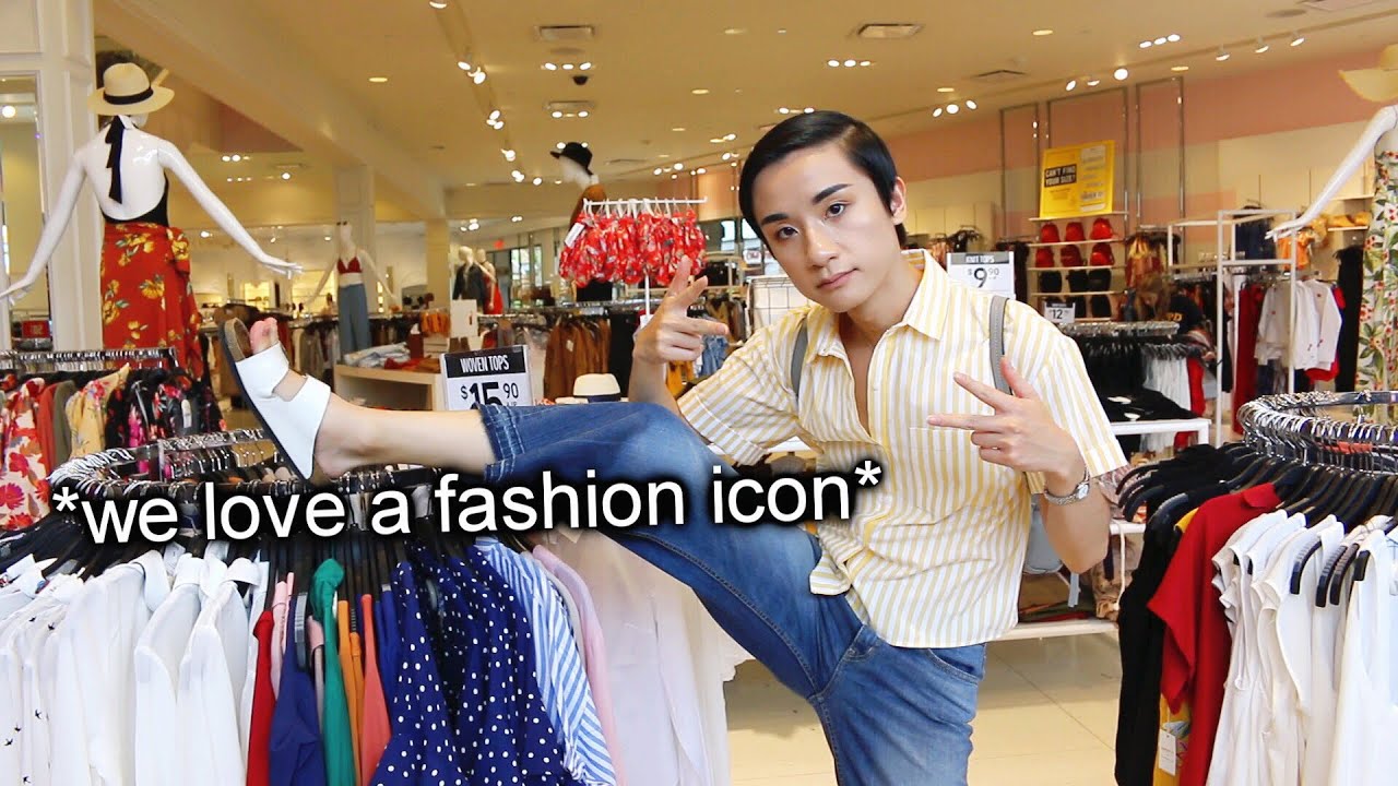 come shopping with me because I'm a fashion icon