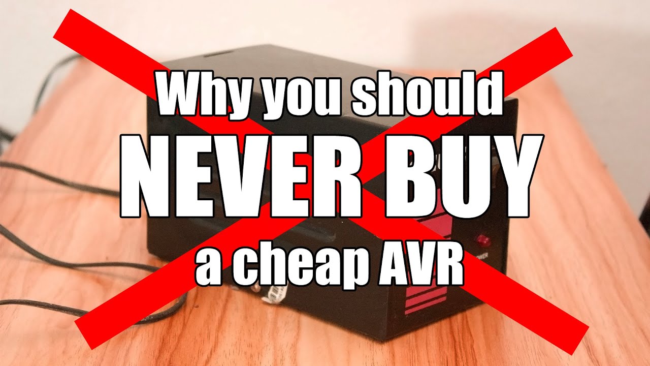 NEVER buy a CHEAP Automatic Voltage Regulator for your PC!