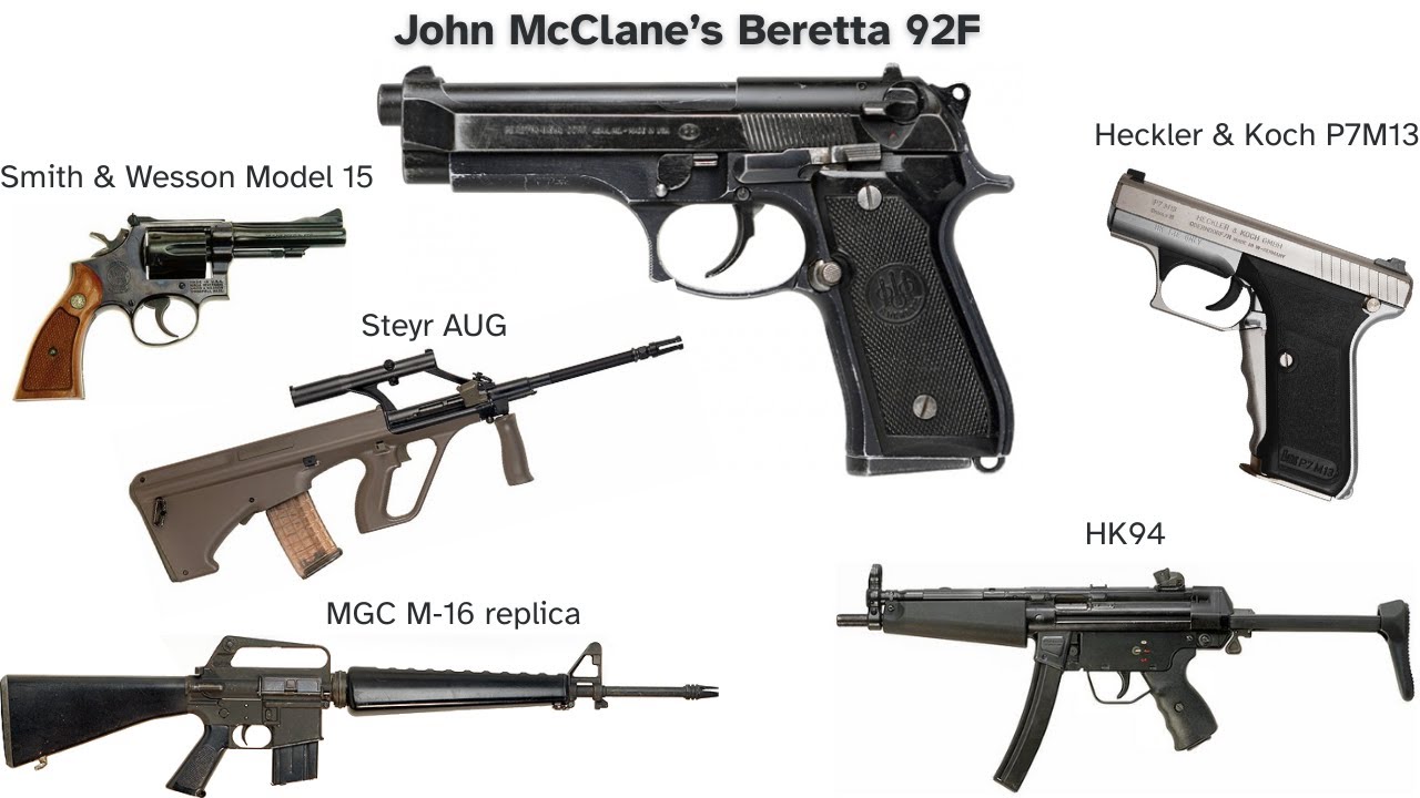 Every Gun Used In Die Hard