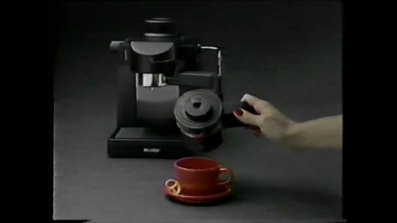 Maxim Espresso Maker Instructional VHS 1993