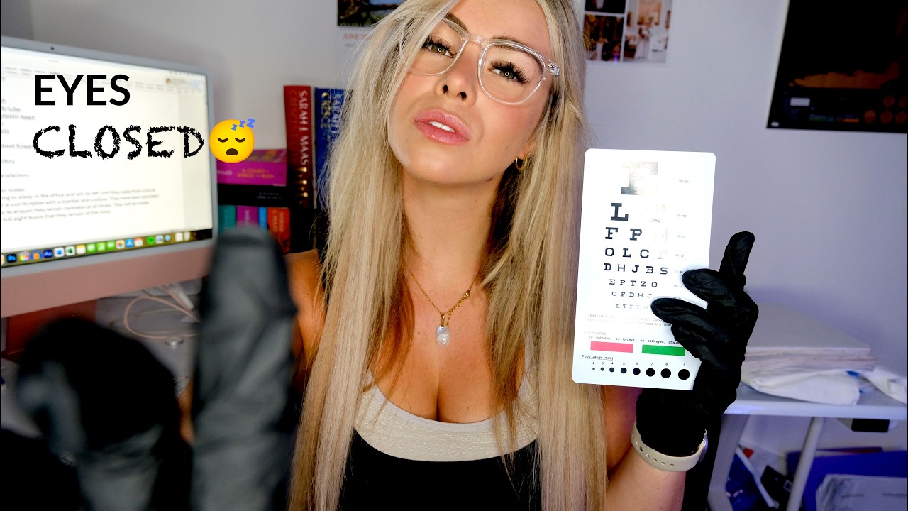 ASMR CRANIAL NERVE EXAM BUT... EYES CLOSED 👀 Follow my Instructions 👈