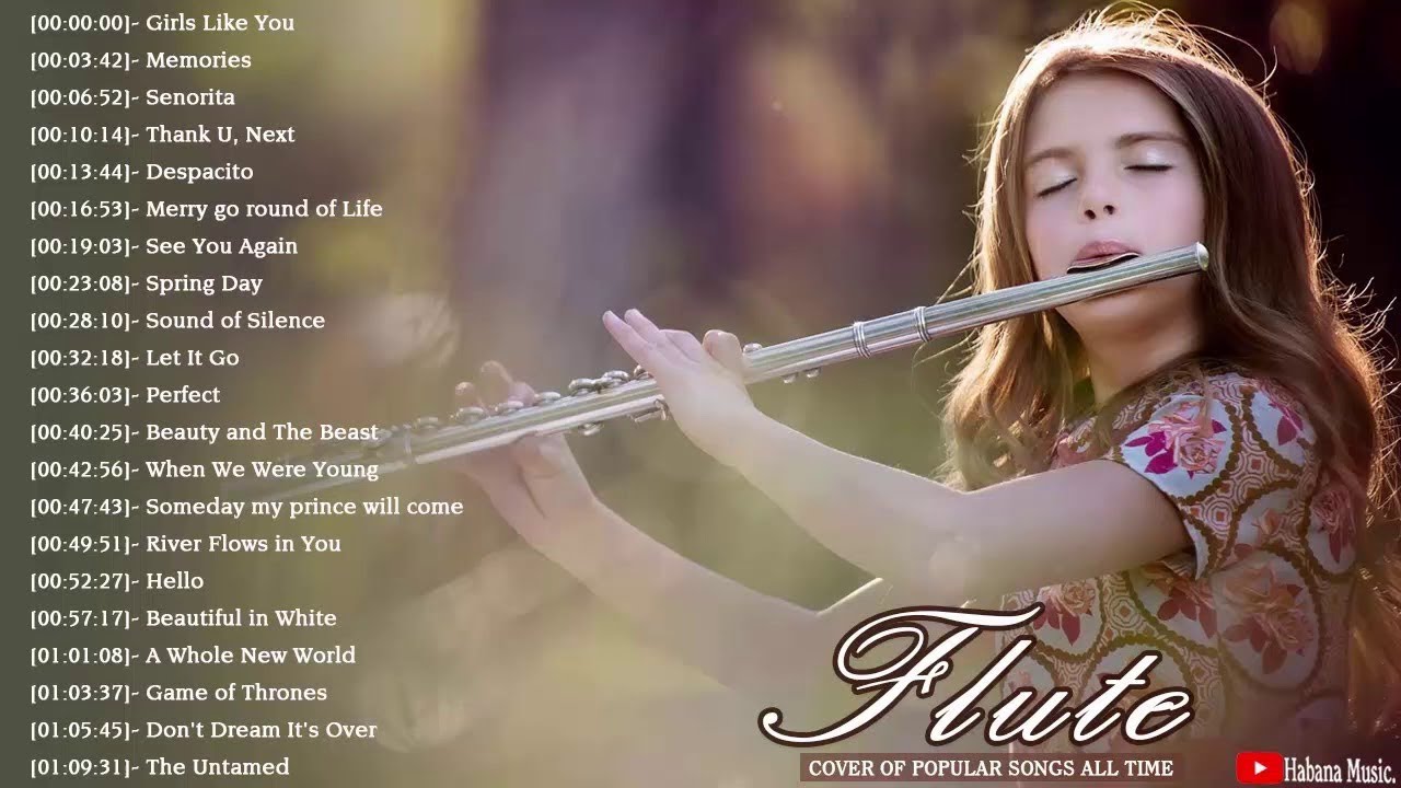 Top 40 Flute Covers Popular Songs 2020 - Best Instrumental Flute Cover 2020