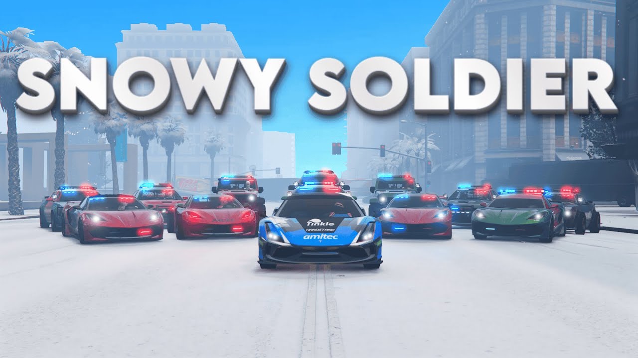 SPECTATING One of the Best SNOW Getaway Drivers in GTA 5