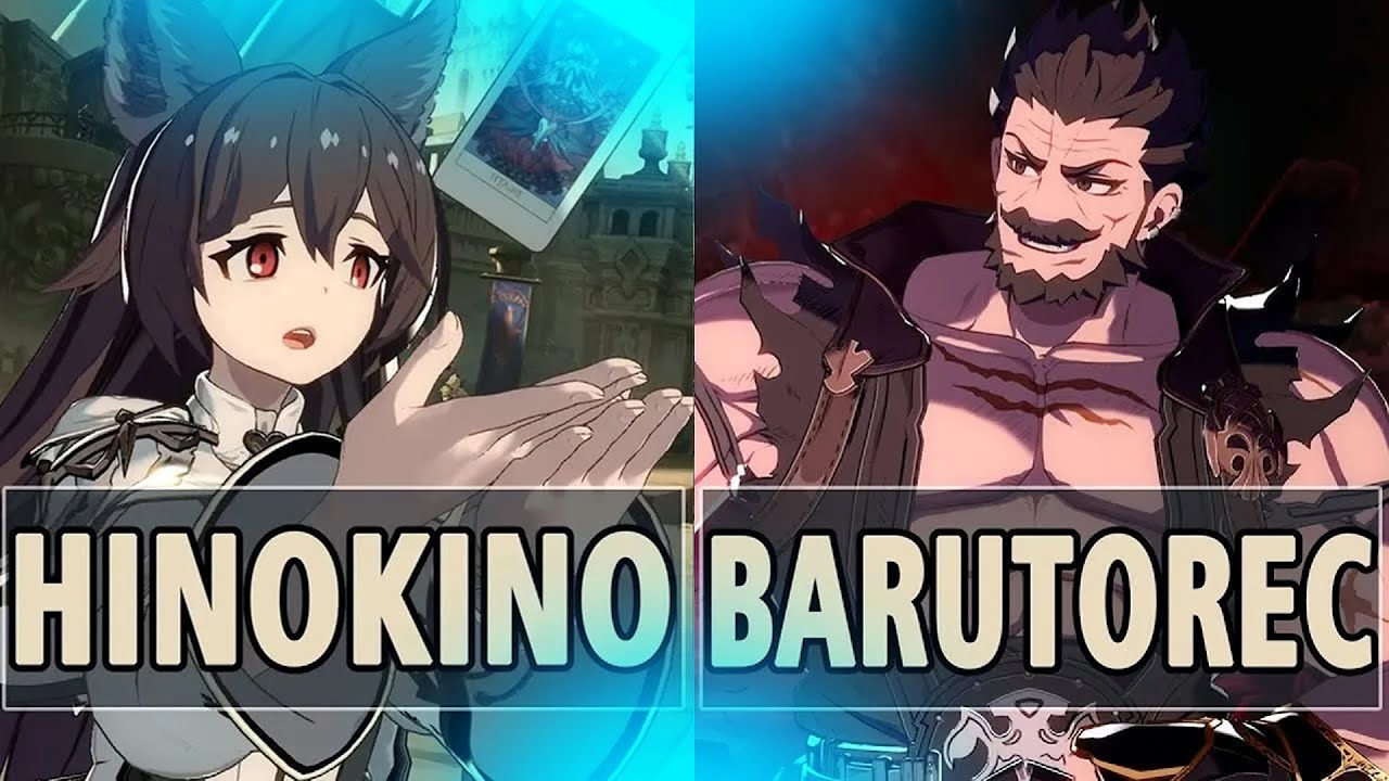 GBVSR:🔥hinokino (Nier) Vs barutorec (Soriz)🔥| High Level Gameplay.