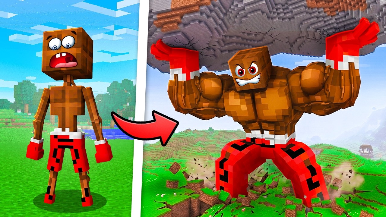 ОТ СЛАБАКА ДО ГИГАНТА!😱 Я СЛОМАЛ МАЙНКРАФТ!