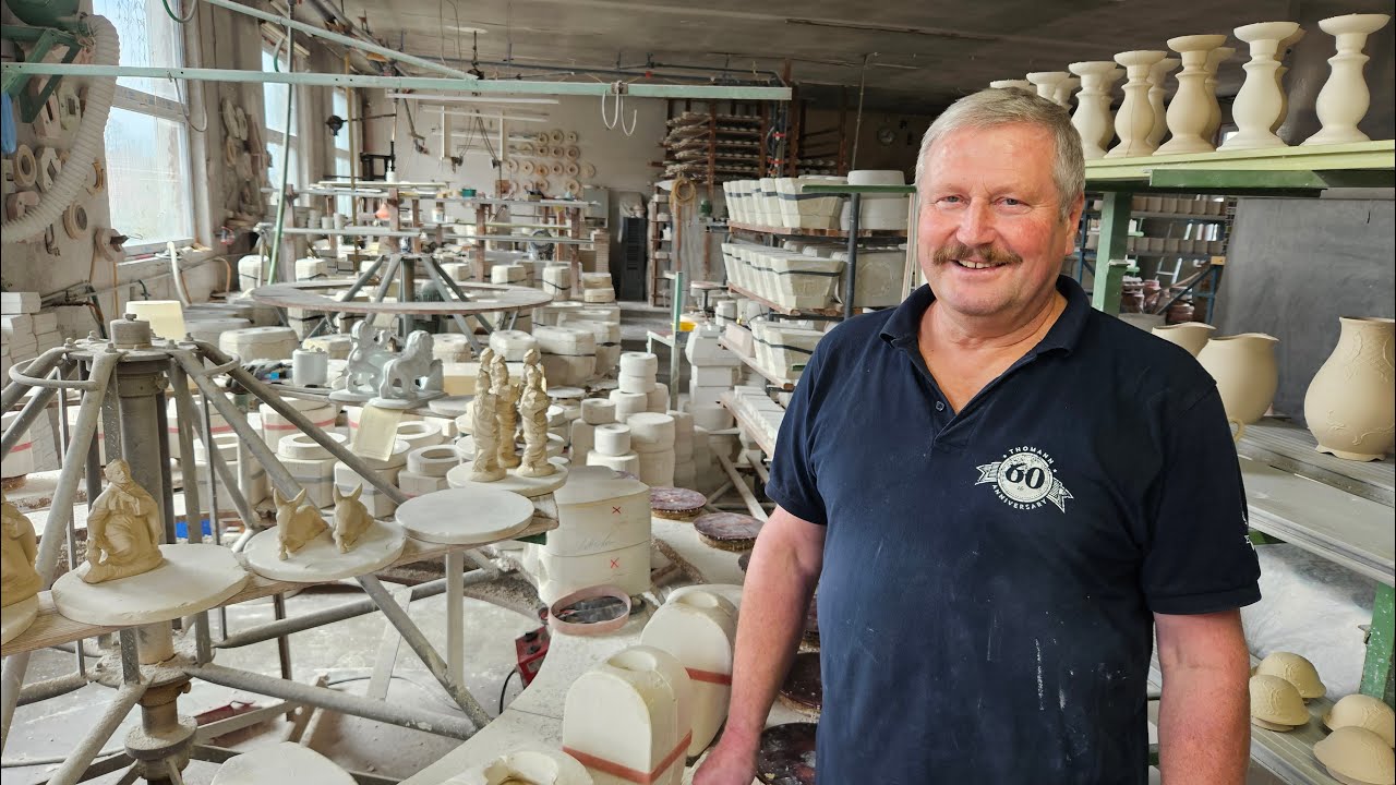 Porzellan gießen bei Lindner, Krippenfiguren