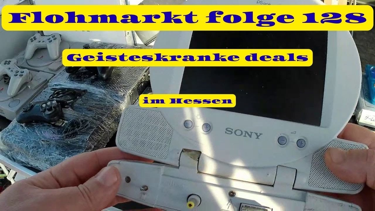 Flohmarkt folge 128 Geisteskranke Deals im Hessen #flohmarkt #retrogaming #playstation #retro