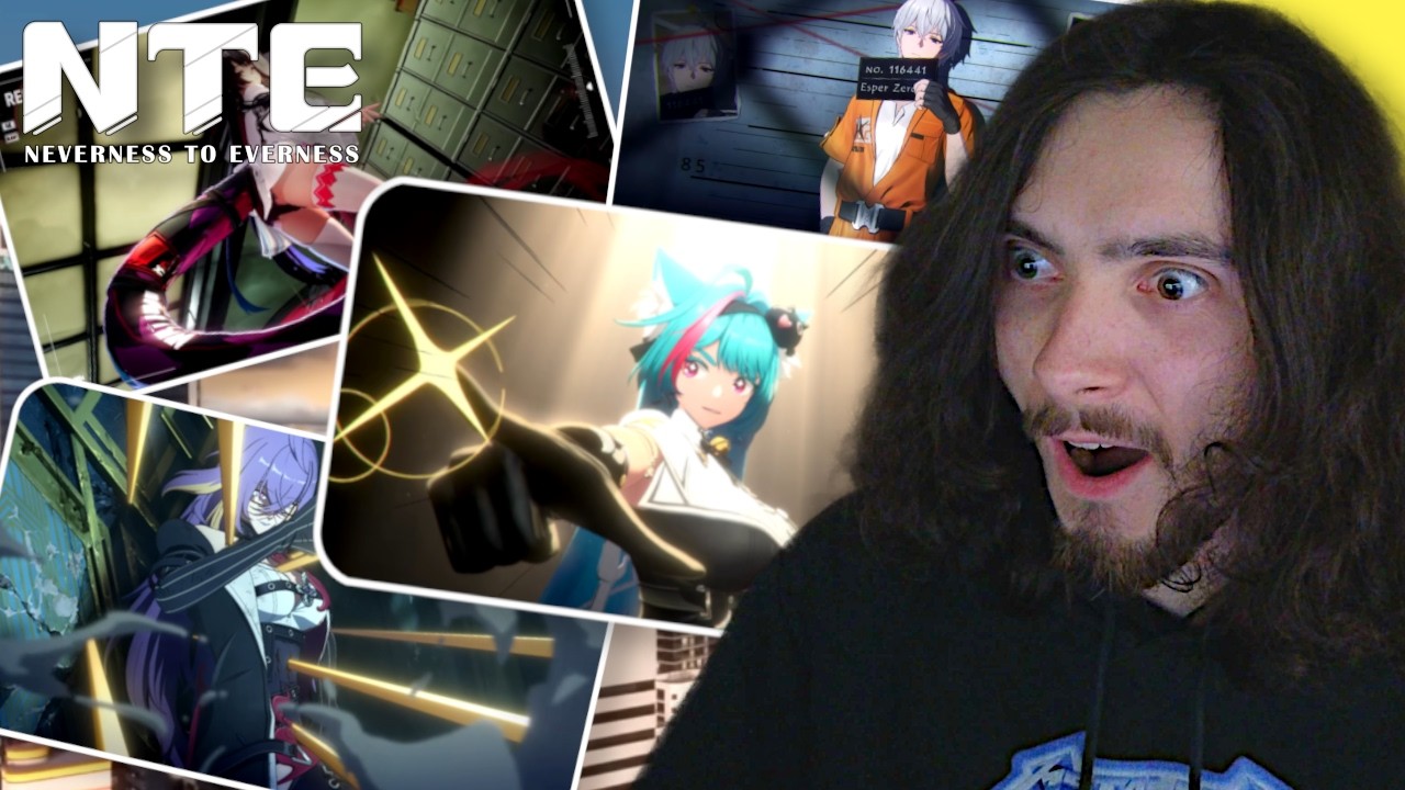 NTE LOOKS AMAZING! [REACTING TO NTE TRAILERS]