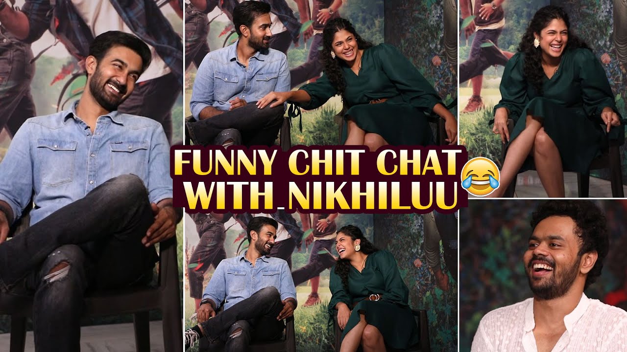 Like Share Subscribe Movie Team CHIT CHAT with NIKHILUU | Santosh Shoban | Faria Abdullah | Tupaki