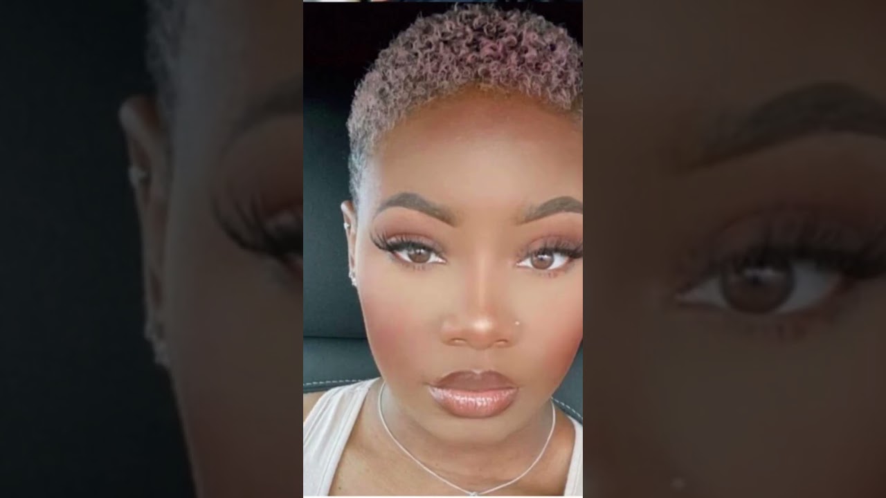 beautiful short haircuts styles for black women #hairstyle #haircut 😻