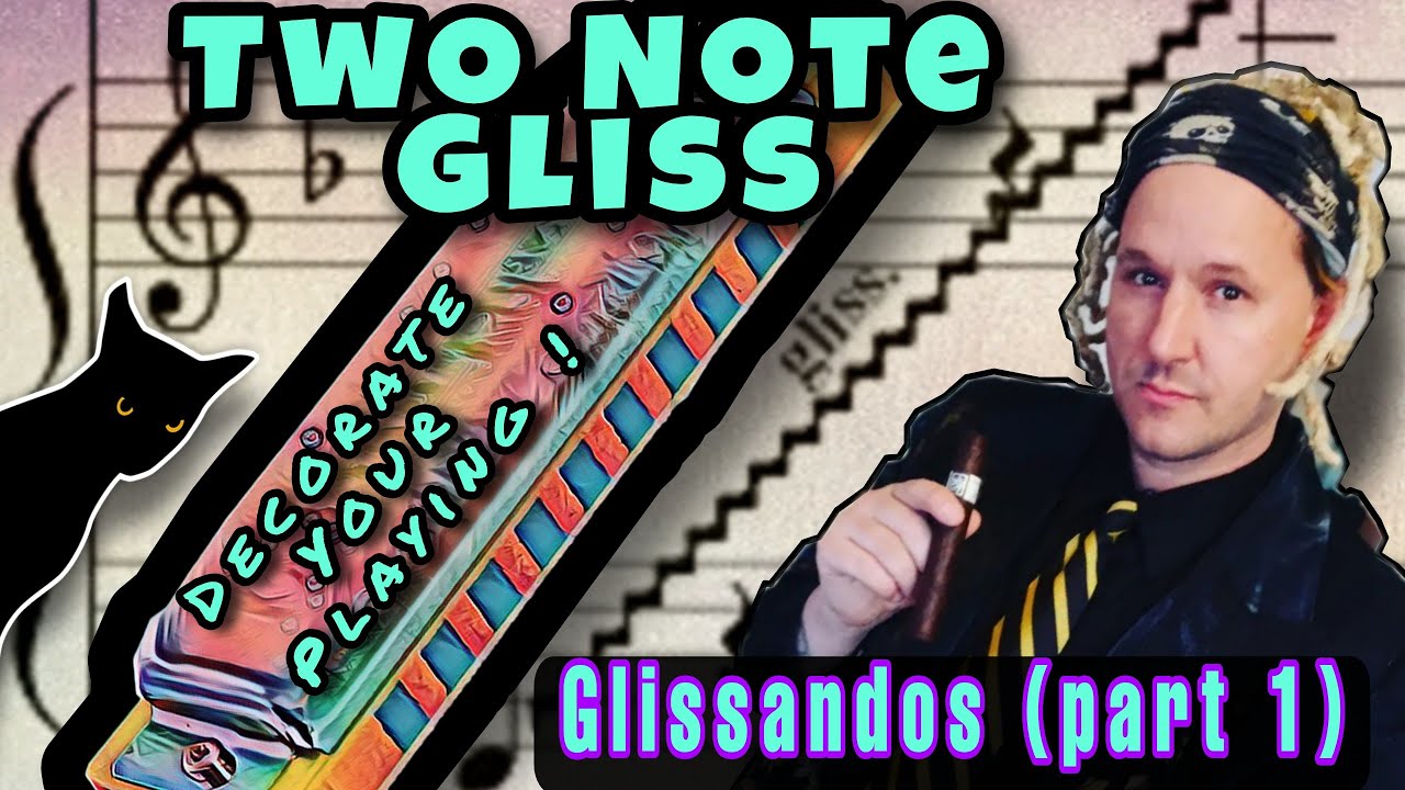 Glissandos Part 1. "The Two Note Gliss" Decorate your Playing!