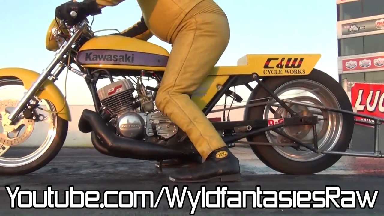 NHDRO 2: Super Eliminator class 2-stroke motorcycle drag racing Indy