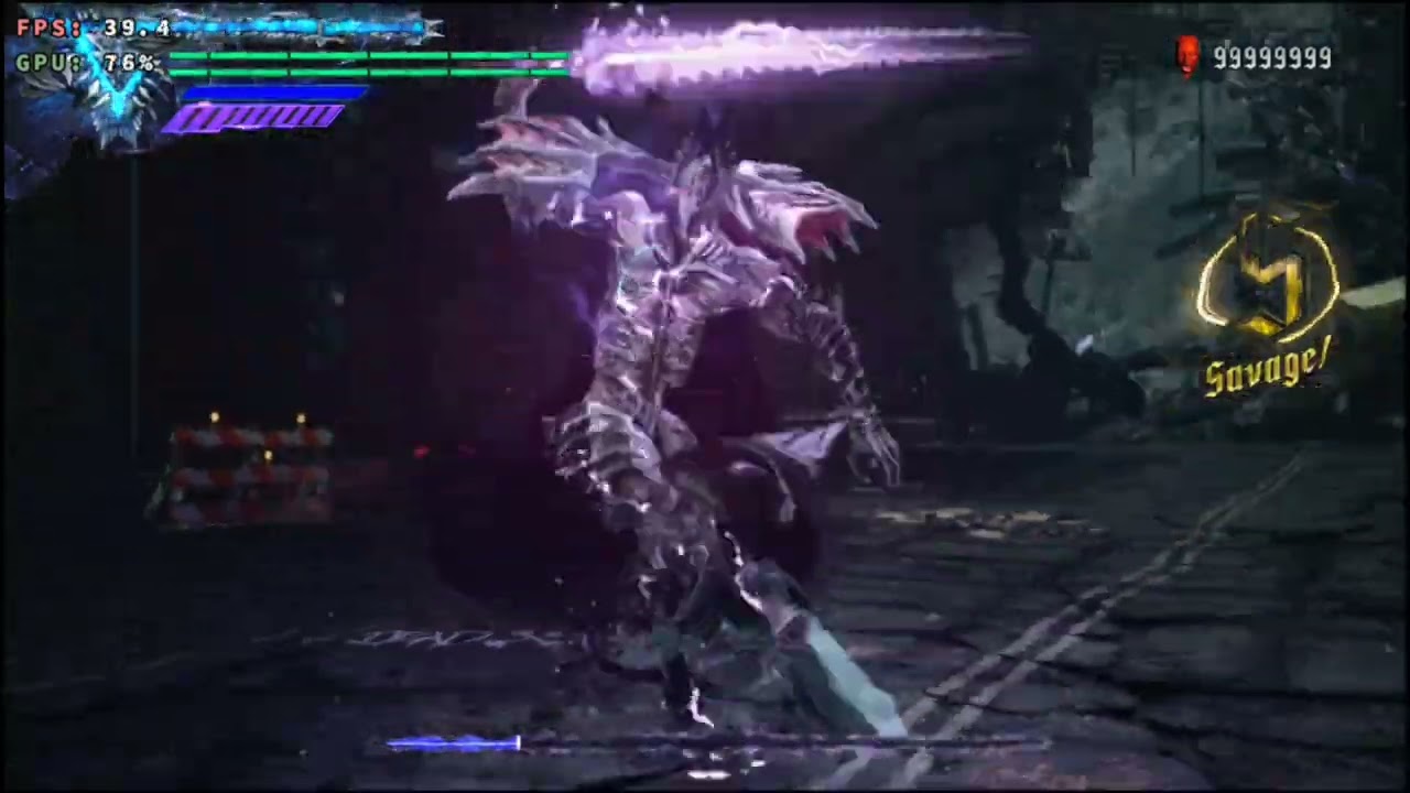 DMC5 Vergil VS Cavaliere Angelo DMD No Damage | Winlator | POCO F7