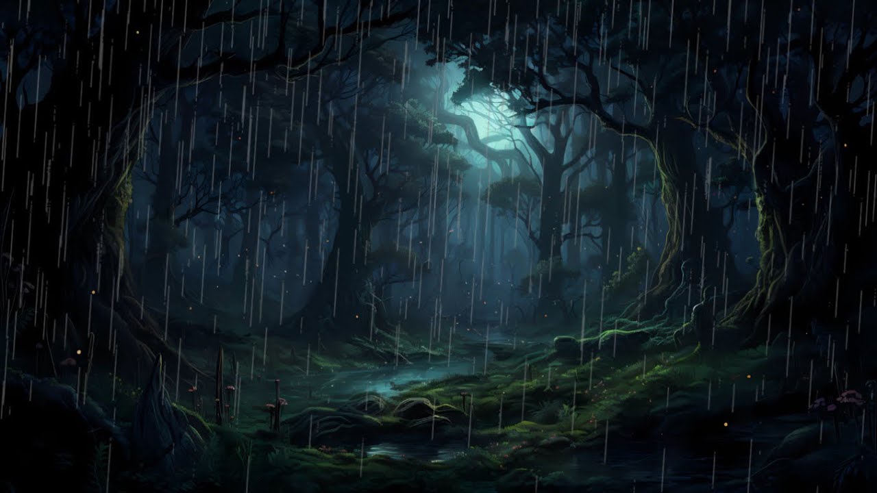 Raindrops Falling :  ASMR for Deep Relaxation