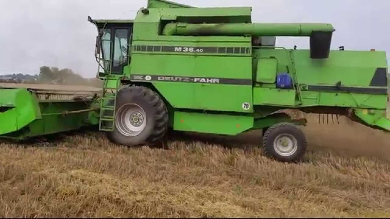 Żniwa Pszenżyto  2015 ☆Deutz-Fahr M36.40☆Zetor 7211☆HD1080p☆
