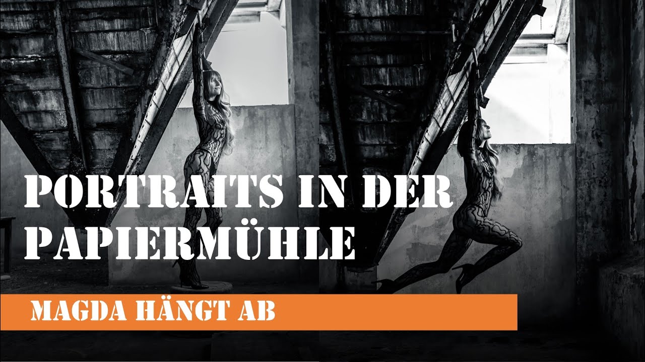 Portraits in der Papiermühle mit Magda
