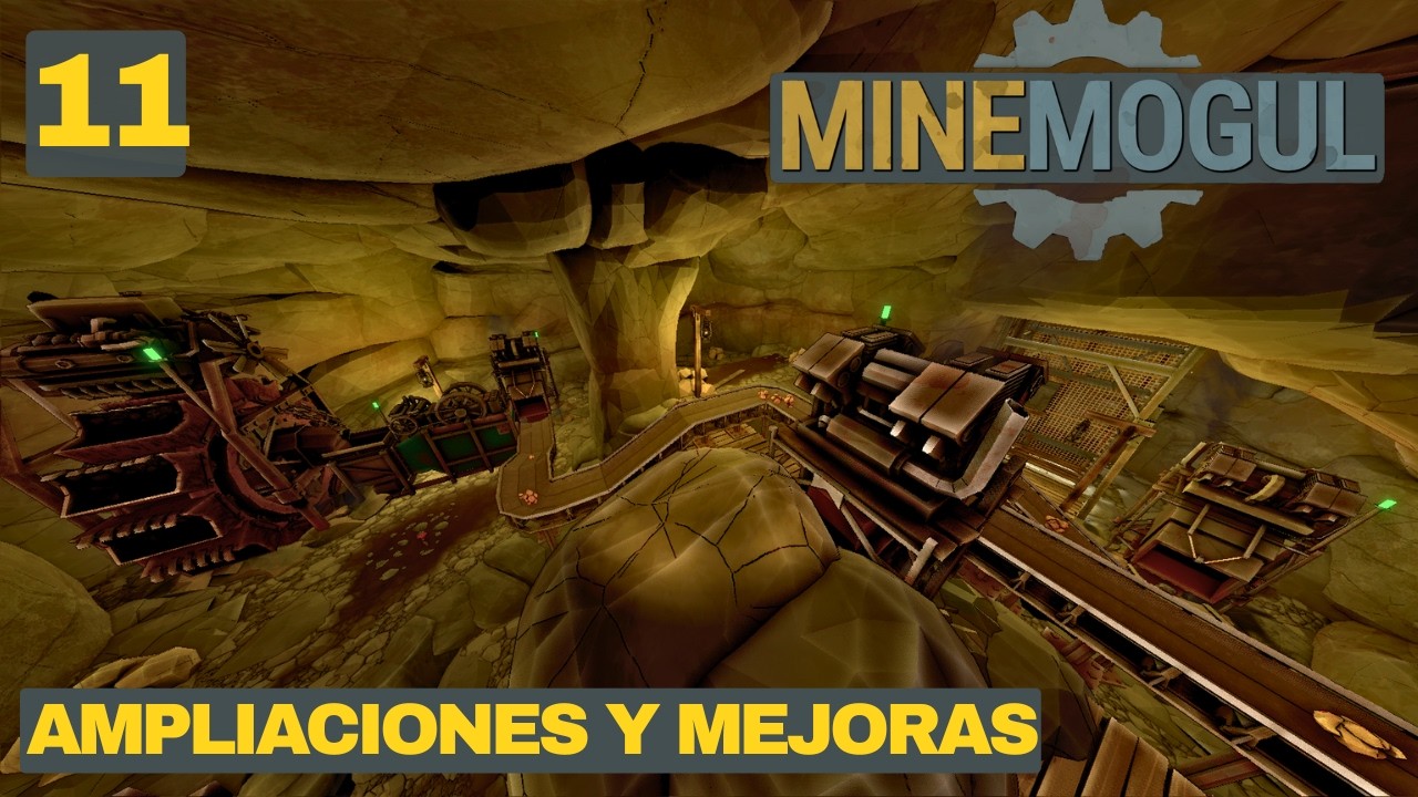 MineMogul #11: Ampliamos la extracción y mejoramos fabricas