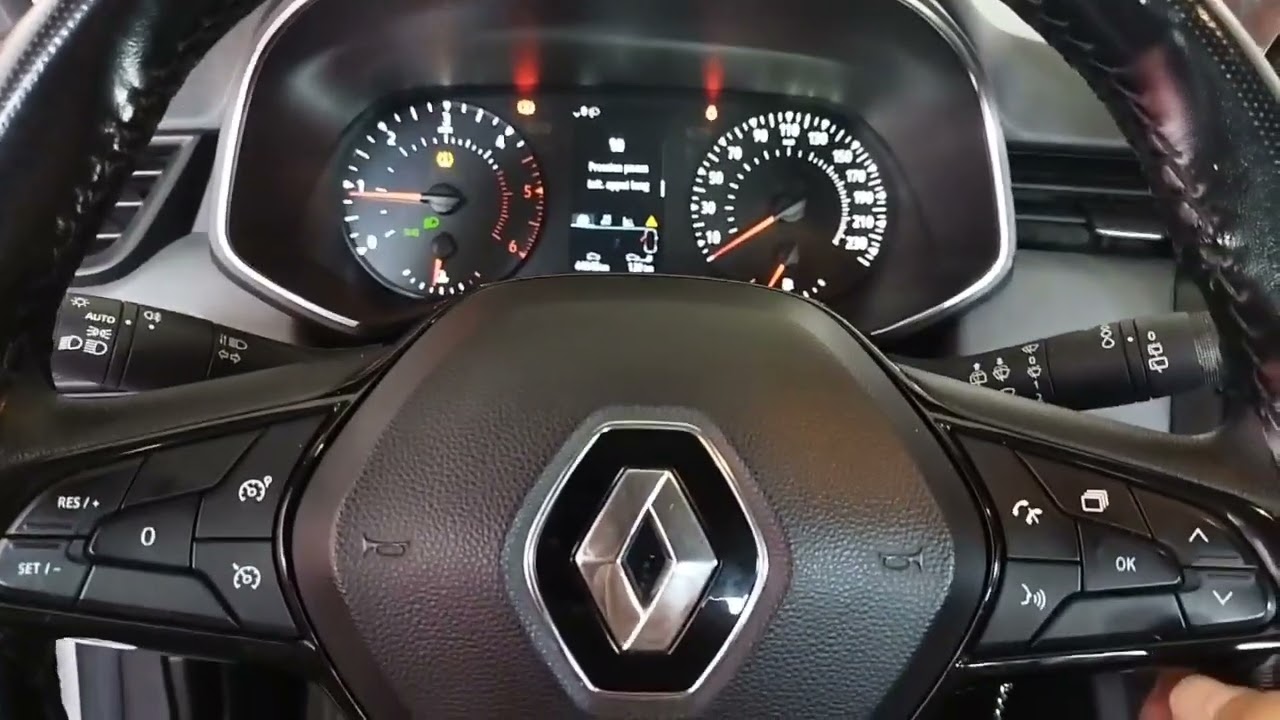 #réntialisation #voyant #pression des pneus#renault#clio5