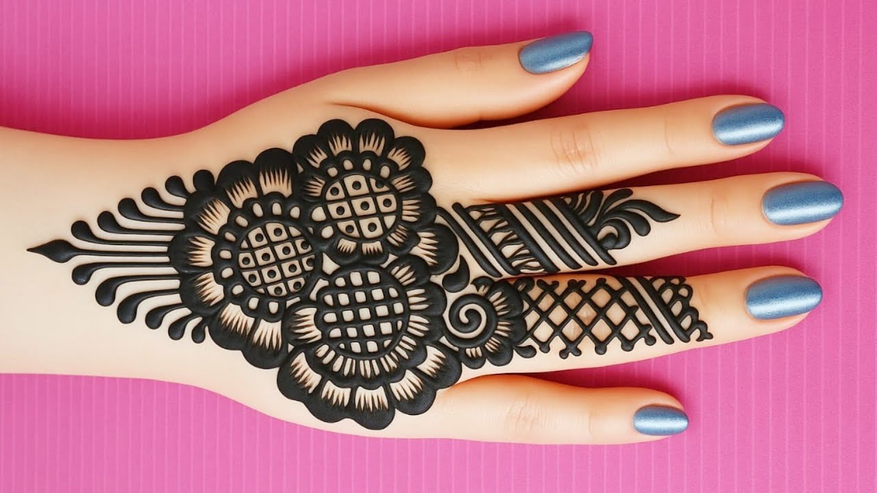 Latest Stylish Mehndi Design 2025 | Modern Back Hand Mehndi Ideas | Easy & Trendy Look