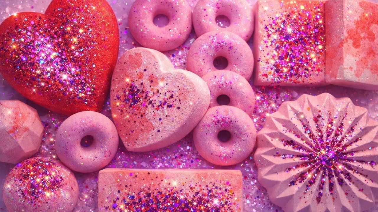 Crispy Purple pink and orange Reforms #asmr (NOT AI)