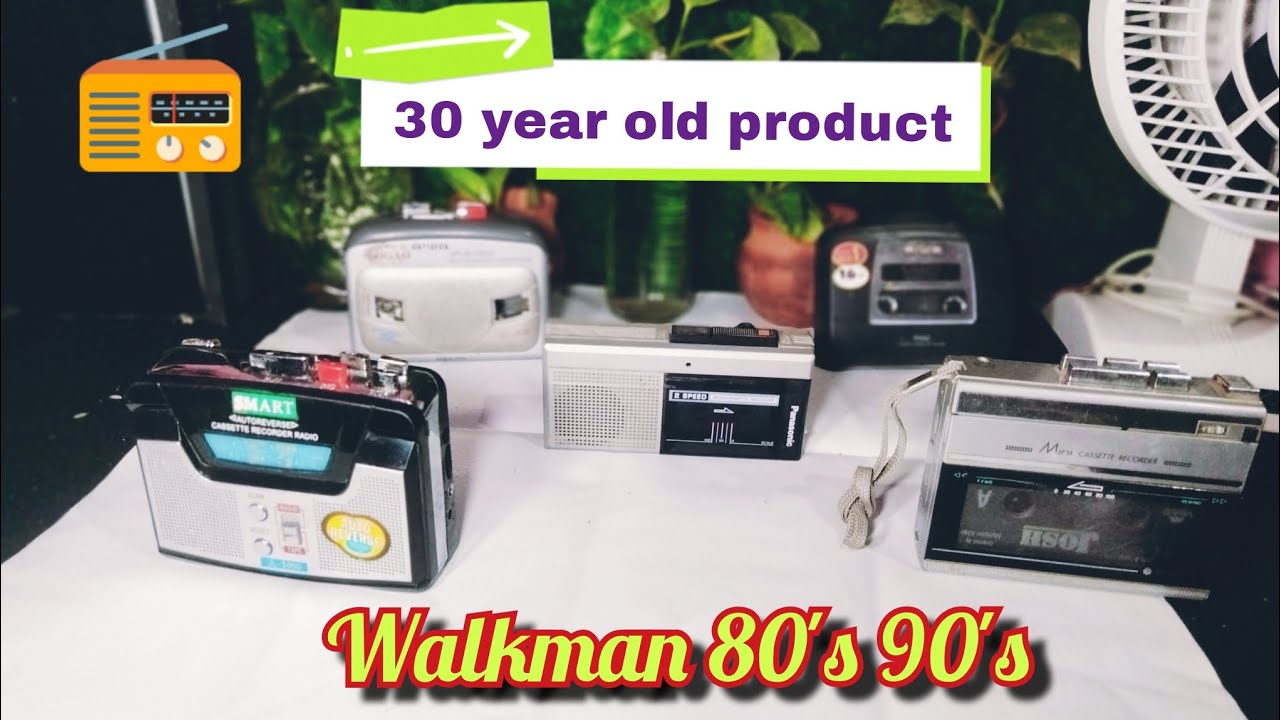 Walkman 30 years 80s 90s ❤️❤️📻🤗